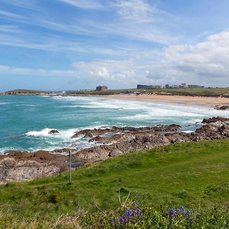 Fistral Beach Garden Apartment 3 New Quay Esterno foto